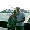 Madson & customer who took a helicopter tour (USA)
