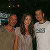 Madson, Michel PASCAL et Julie (Switzerland) - in front of Copacabana Palace